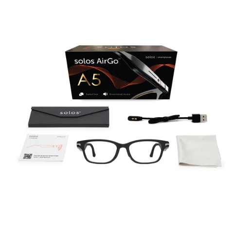 Умные очки solos AirGo™ A5 Hydro 11-1 ABL | Shiny Black | Blue Blocker